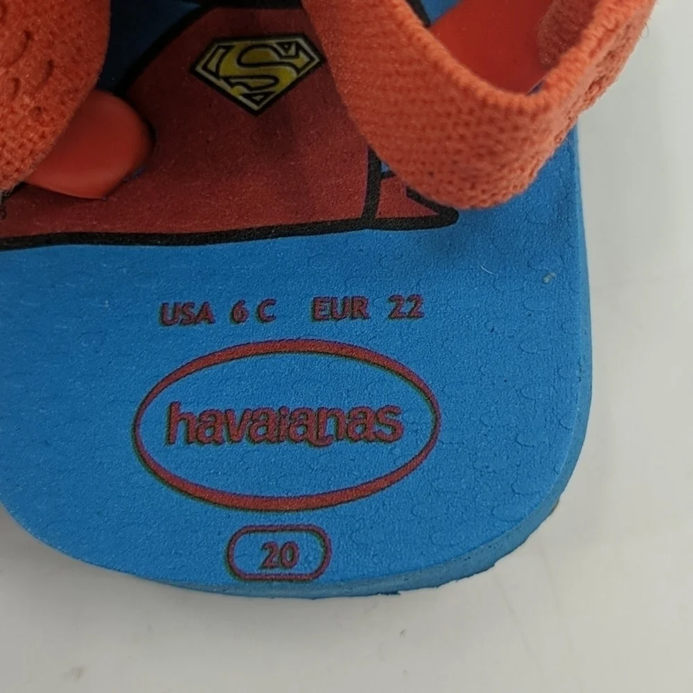 Baby HAVAIANAS Superman Flip Flop Sandals